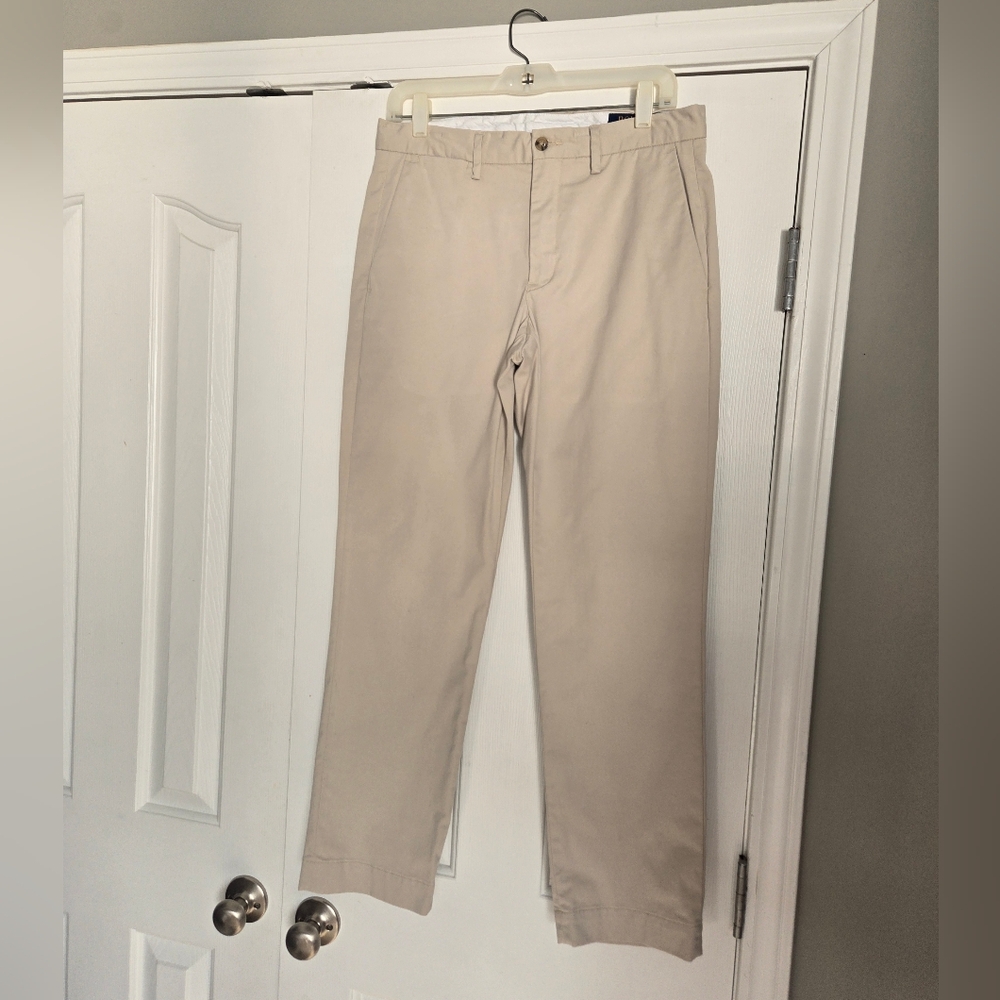 Mens Polo Ralph Lauren Tan Dress Pants 30x30